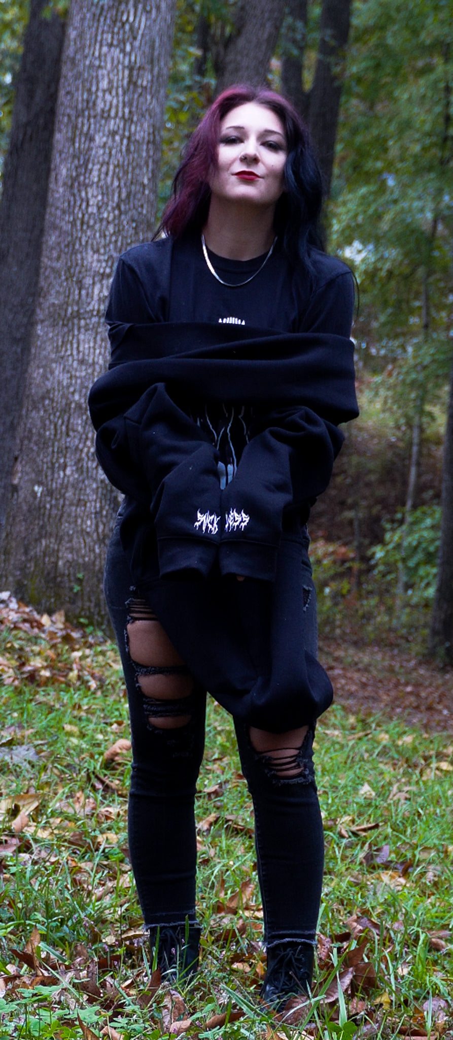 Suck Less Fangs Oversized Hoodie | Suck Less Apparel