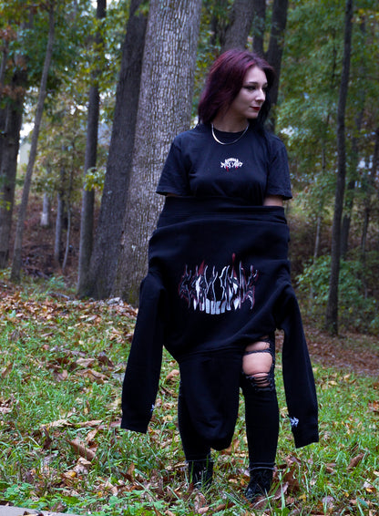 Fangs Oversized Hoodie