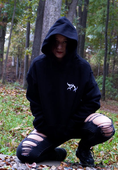 Fangs Oversized Hoodie