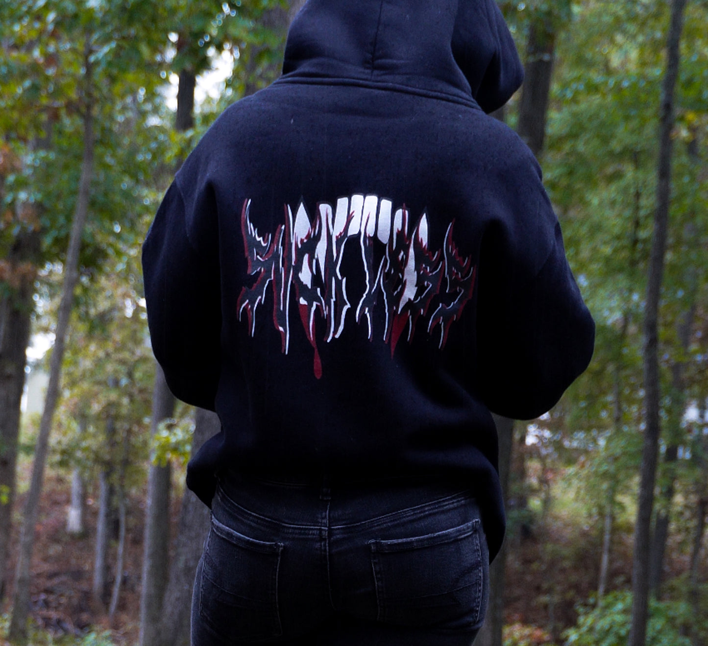 Fangs Oversized Hoodie