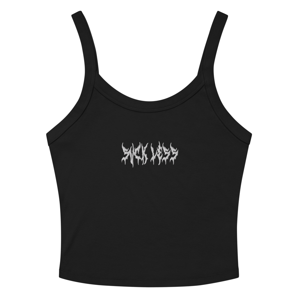 Suck Less Embroidered Ribbed Tank Top